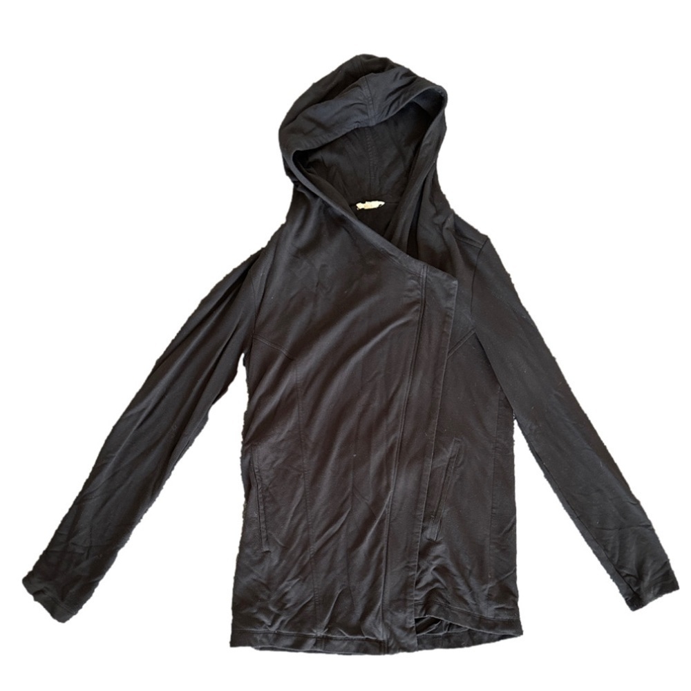 Helmut Lang Asymmetrical black hoodie size Small